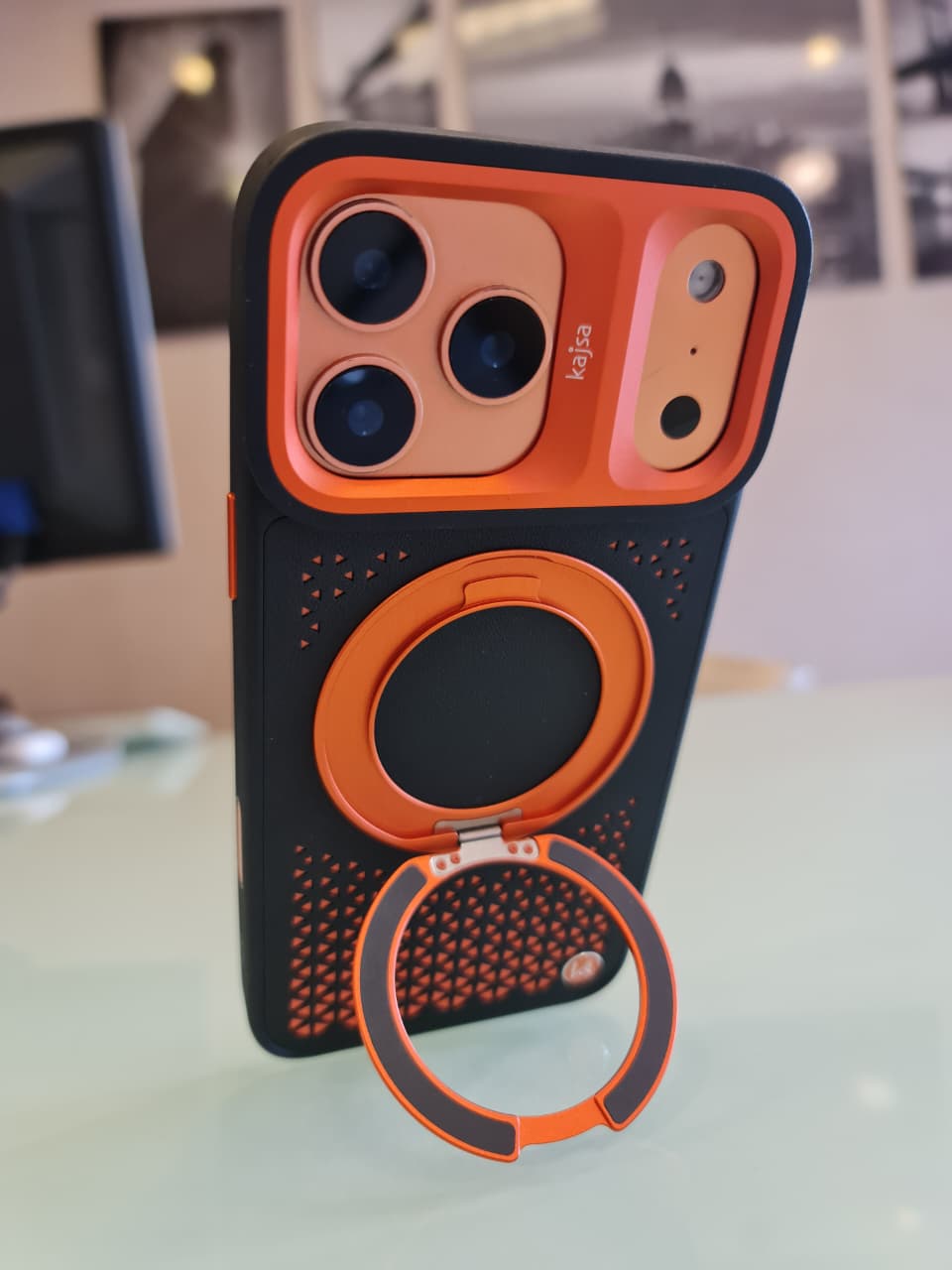 Kajsa GeoRing Case for iPhone 17 Pro Max
