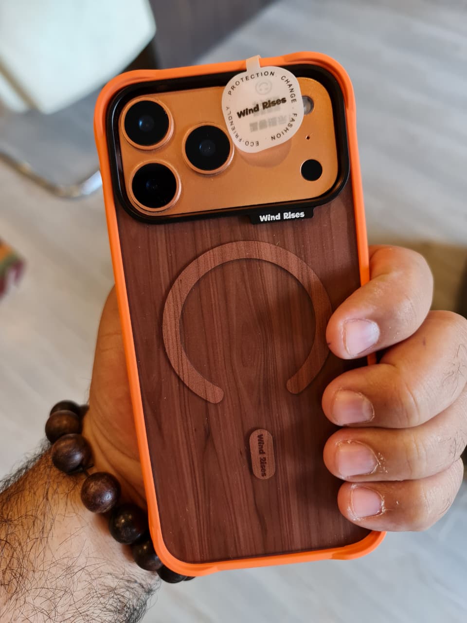 Wind Rises wooden Magnetic Phone Case for IPhone