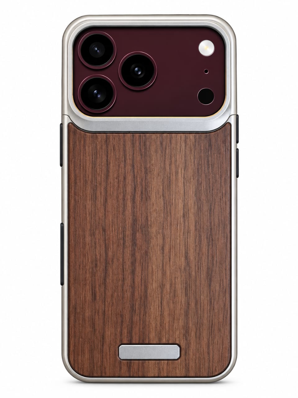 Wood Magsafe Vegan Case For iPhone 17 Pro Max