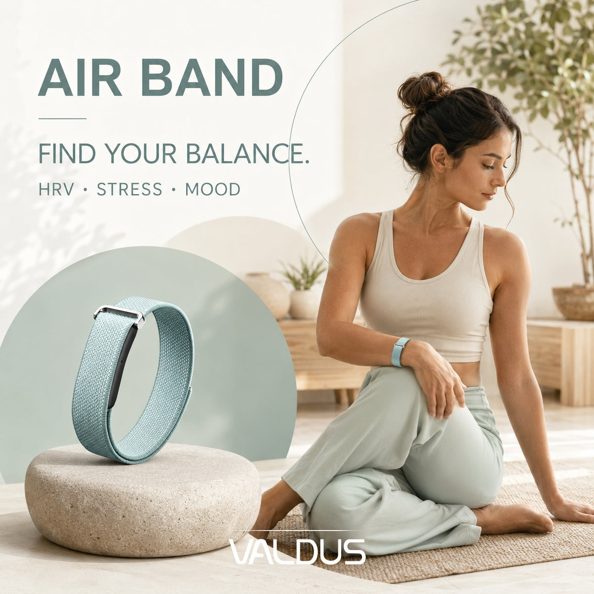 VALDUS Fitness Activity Tracker Air Band
