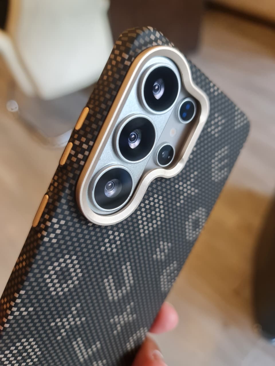 Premium Carbon Fiber Protective Case For Samsung