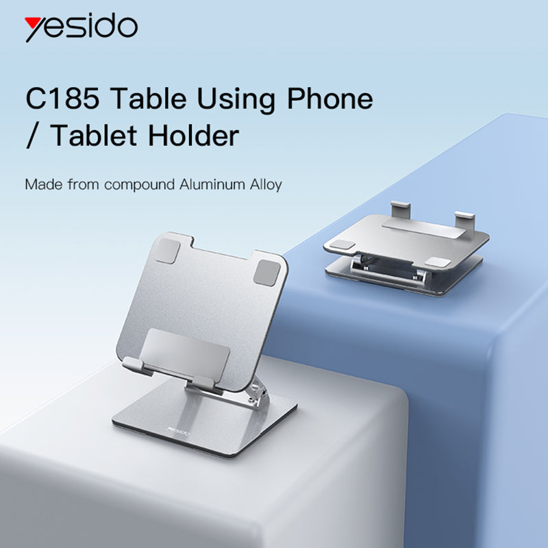 Yesido C185 tablets stand support for 4.5-13 inch tablets and mobile phones