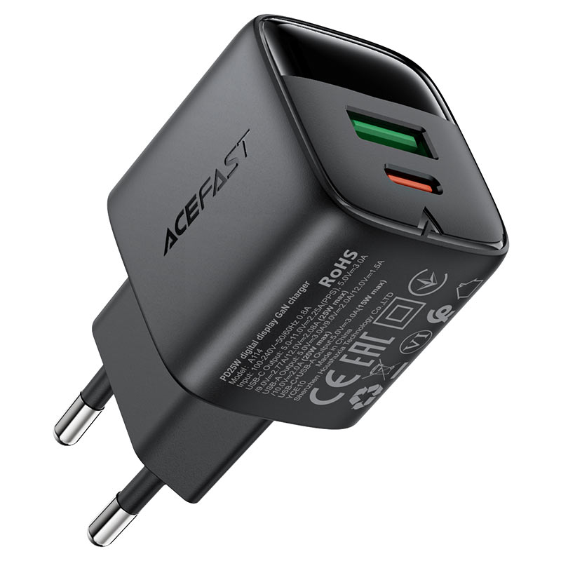 ACEFAST Fast Charge Wall Charger A114 PD25W GaN
