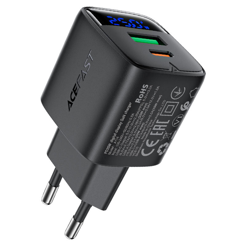 ACEFAST Fast Charge Wall Charger A114 PD25W GaN