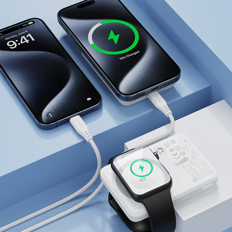 ACEFAST Magnetic Fast Wireless Charge Power Bank M25 PD20W 5000mAh