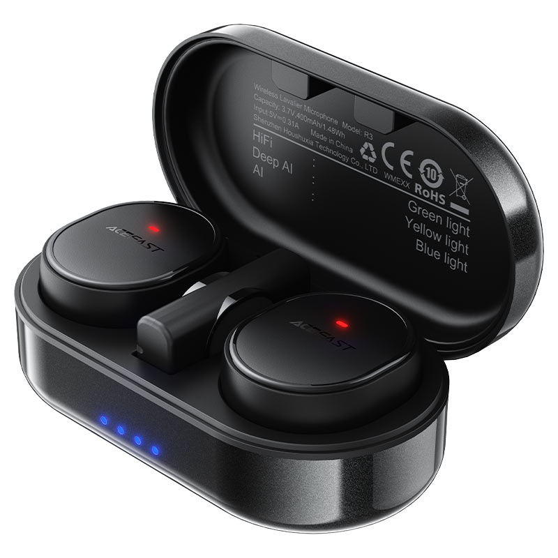 ACEFAST Wireless Magnetic Lavalier Microphones R3