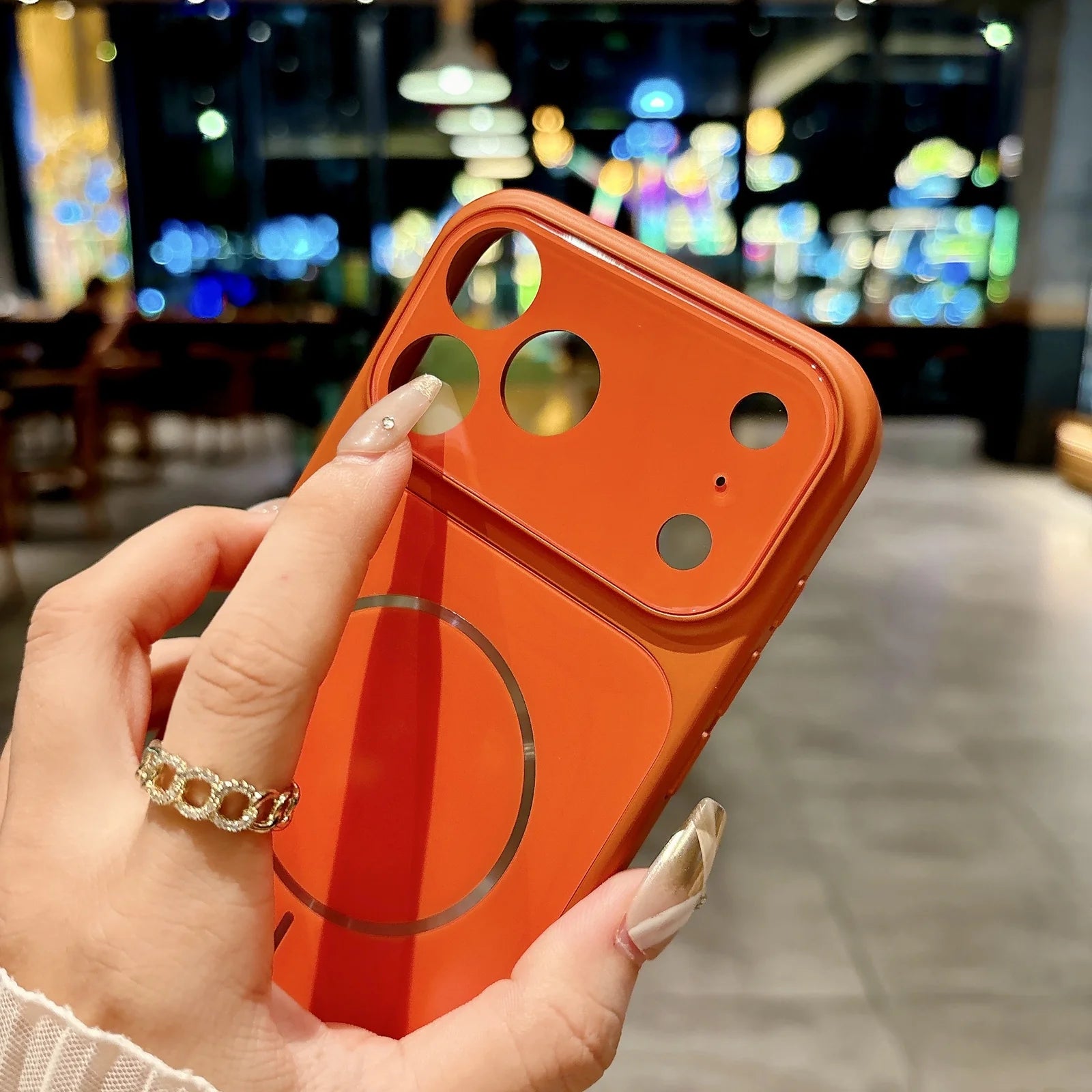 AG Glass Lens MagSafe Matte Case for iPhone