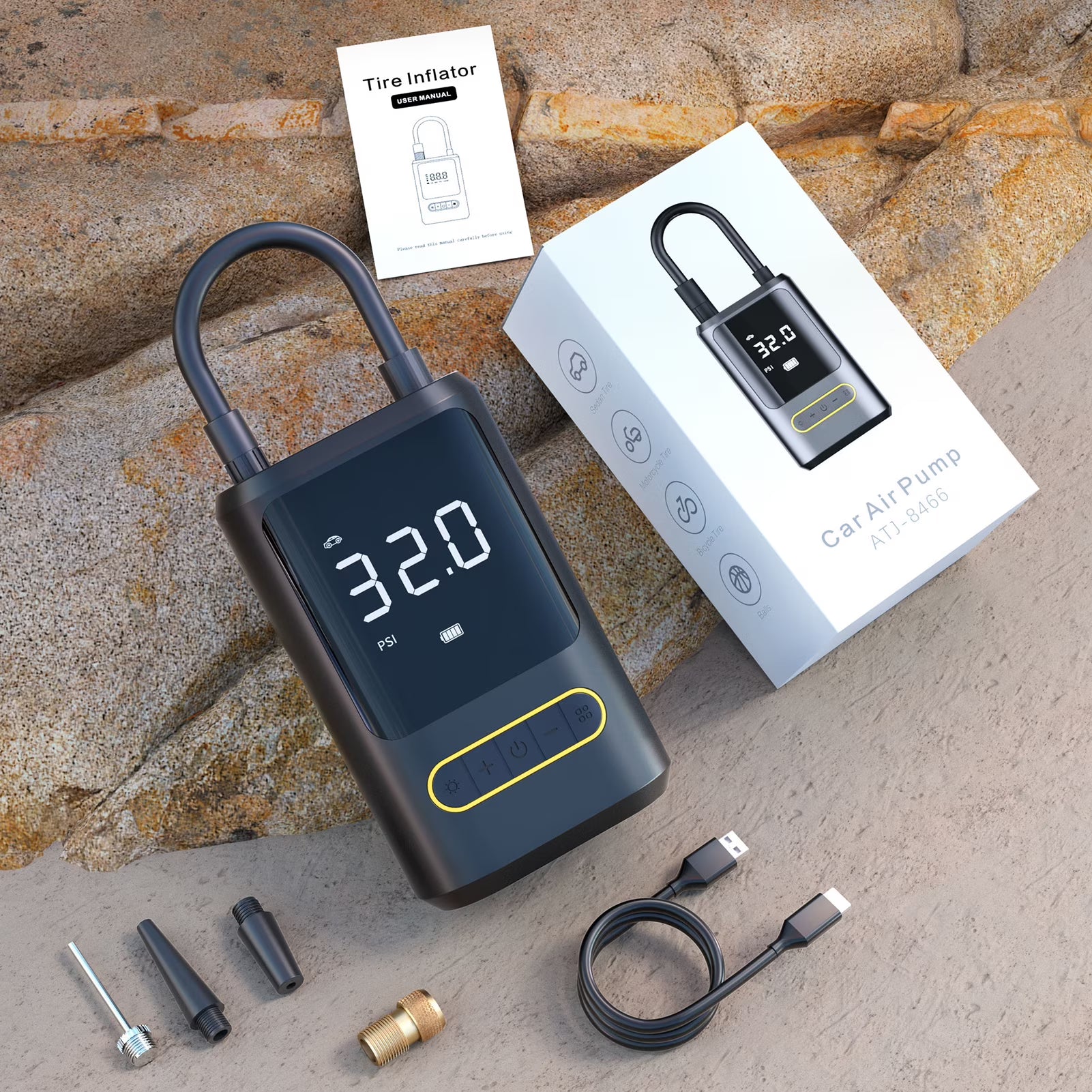 Portable Car Air Pump ATJ-8466