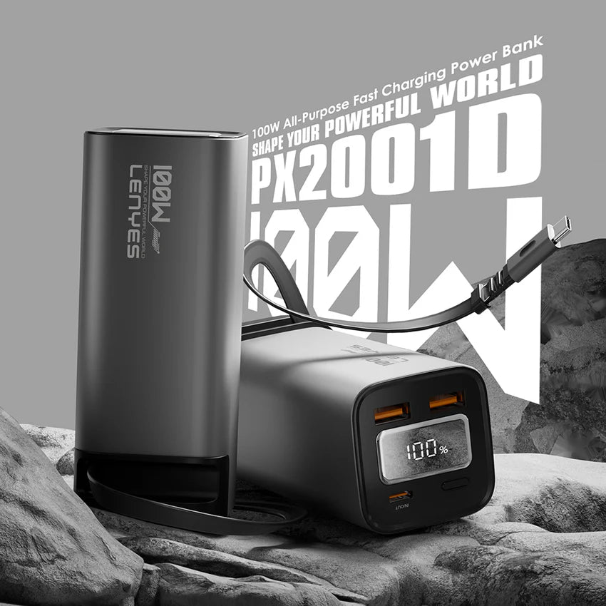 Lenyes PX2001D 100W Fast Charging Powerbank