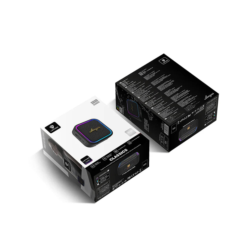 Lenyes S890 RGB Waterproof Bluetooth Speaker
