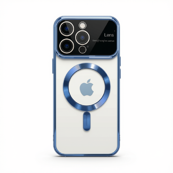 Transparent MagSafe Lens Case