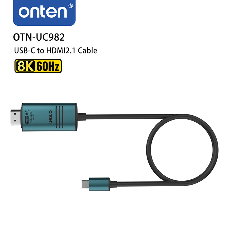 onten otn-uc982 USB-C to HDMI2.1 Cable