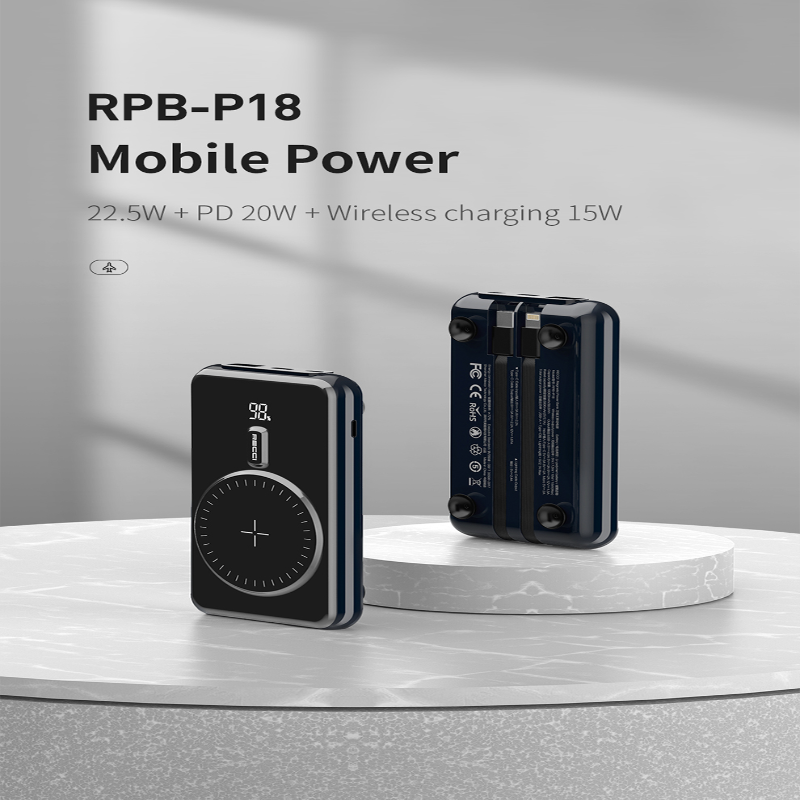 Recci RPB-P18 Mobile Power Bank 10000 MAh
