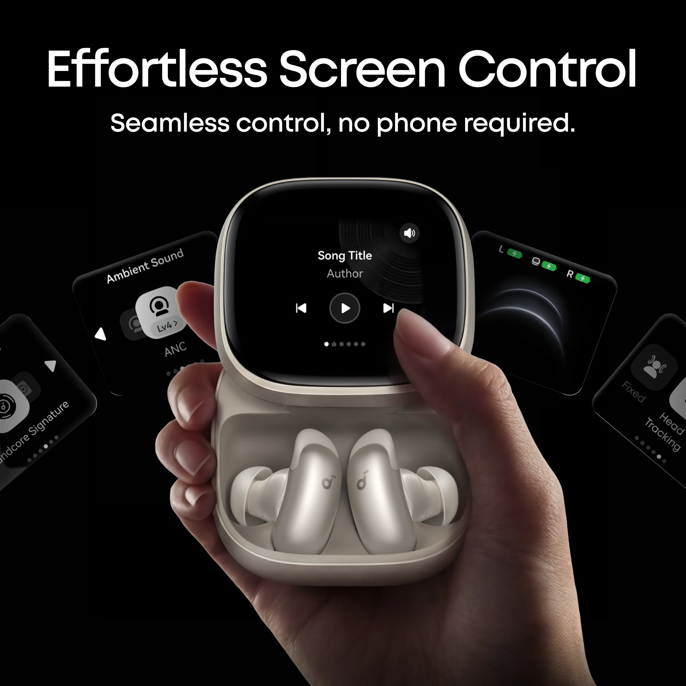 soundcore Liberty 5 Pro Max | Earbuds with AI Note-Taker Smart Case