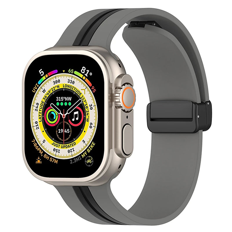 unipha Magnetic Silicone For Apple Watch Band