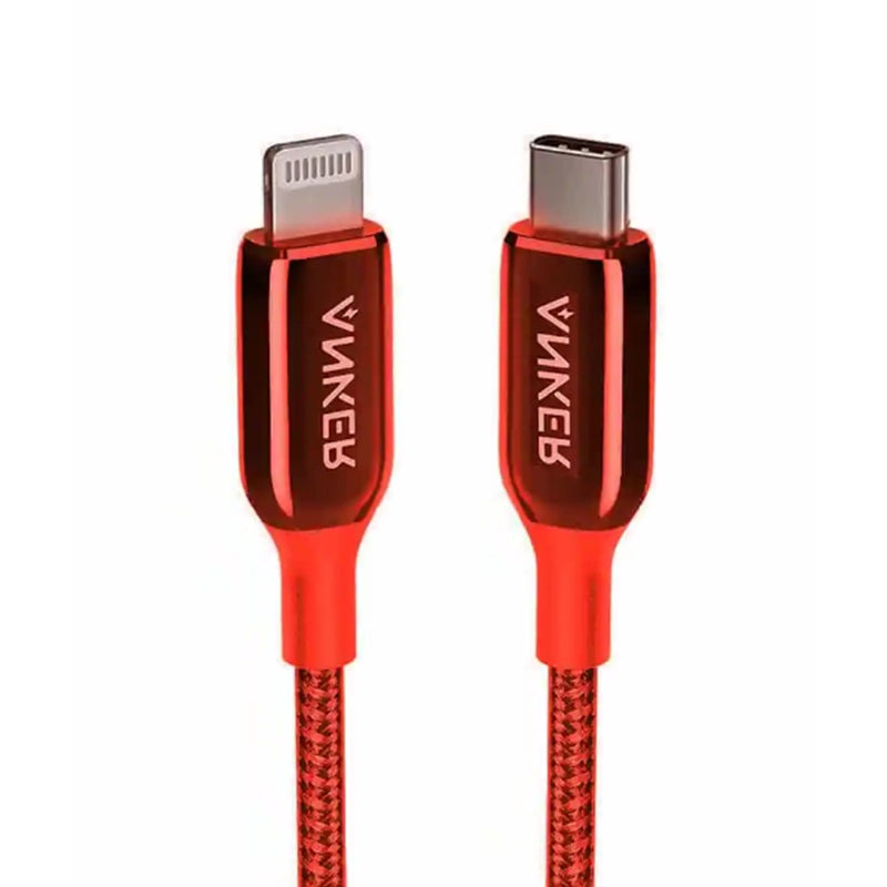 Anker PowerLine+ III USB-C to Lightning (0.9m) – Red