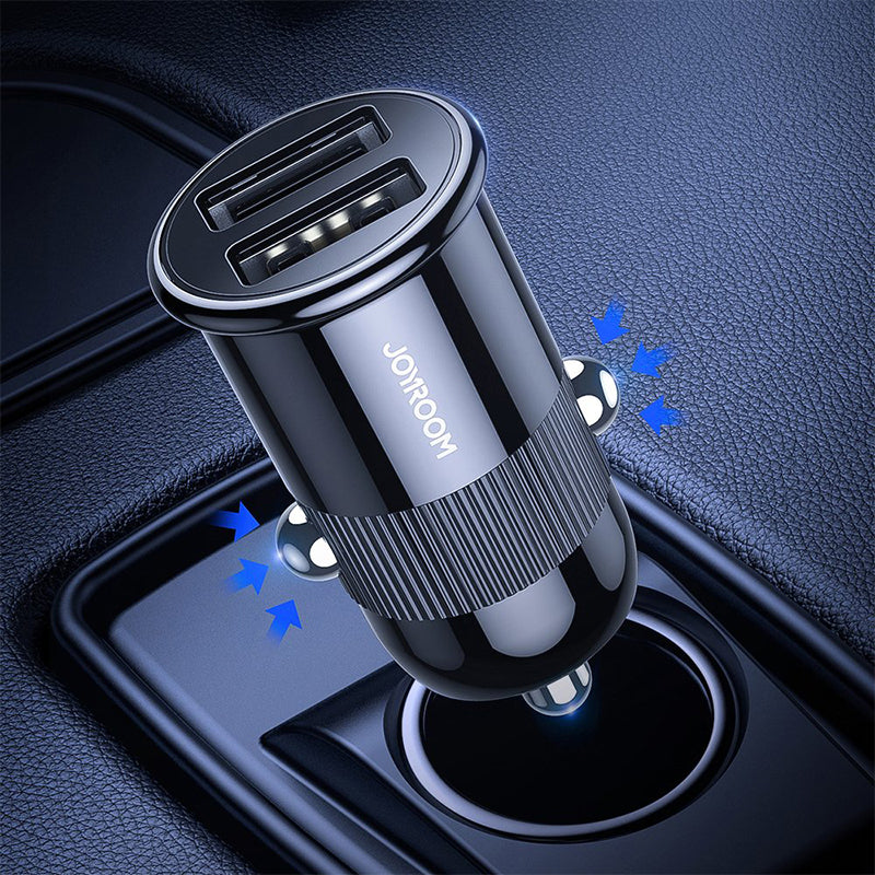 C-A06 3.1A dual USB Car Charger with Cable