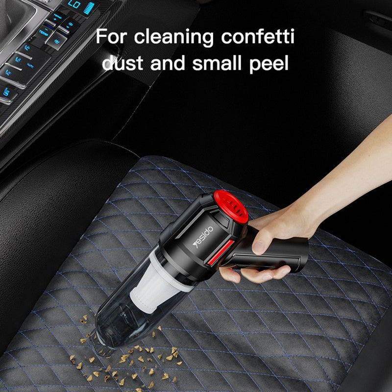 Yesido VC03 Mini Vacuum Cleaner Cordless Handheld Portable Home Car Office High Power 4500Pa Cleaning Tool