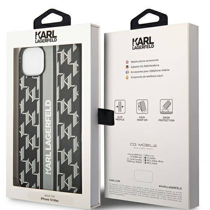 The karl Lagerfeld leather