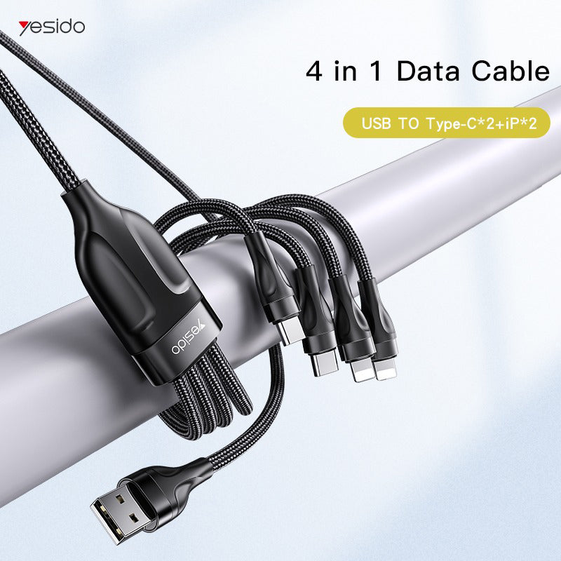 Yesido CA111 4 IN 1 Cable