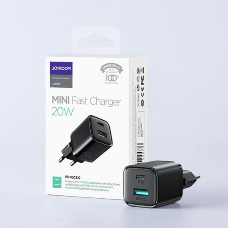 JOYROOM L-QP207 Travel series 20W dual ports Mini fast charger