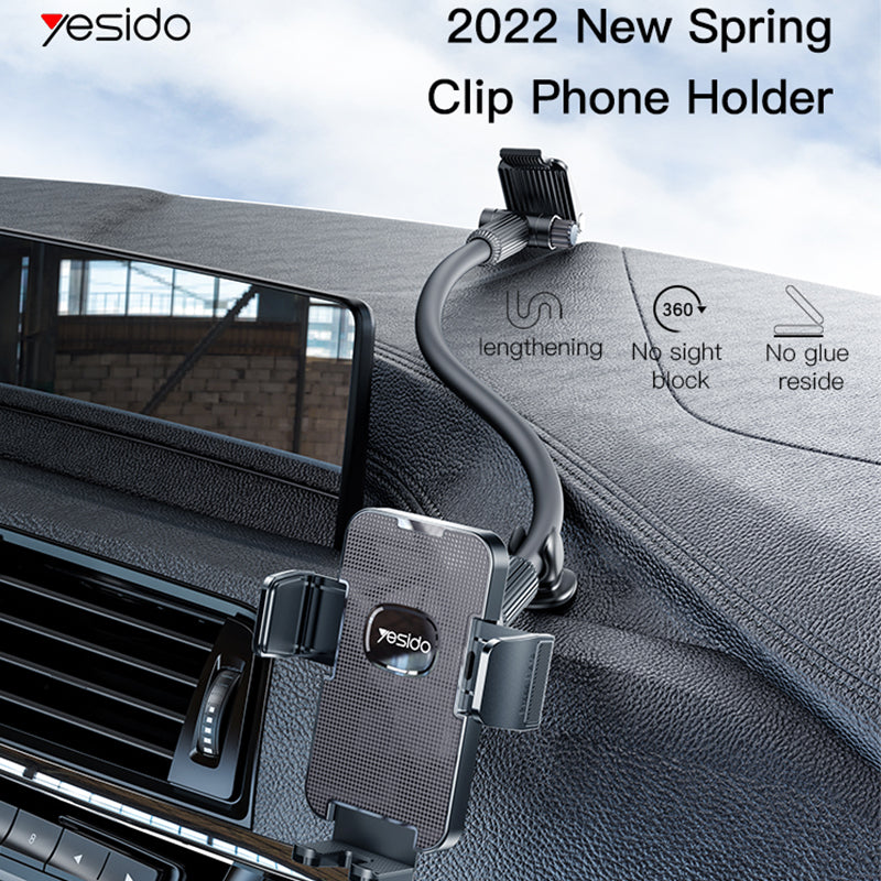 Yesido C137 Car windshield holder cell phone clip base